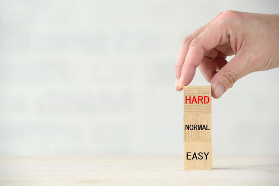 イメージ：ガス主任技術者試験の難易度