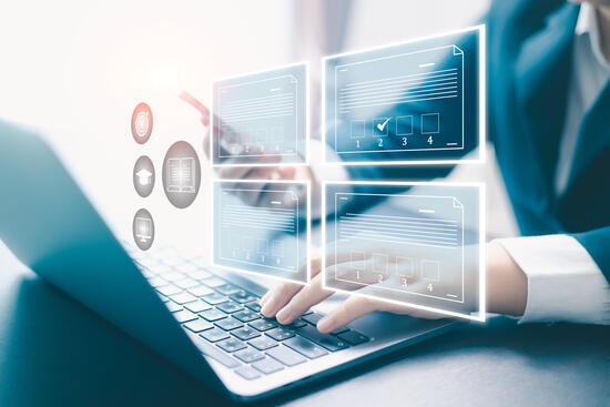 イメージ：eラーニングで実施できるハラスメント研修の学習内容