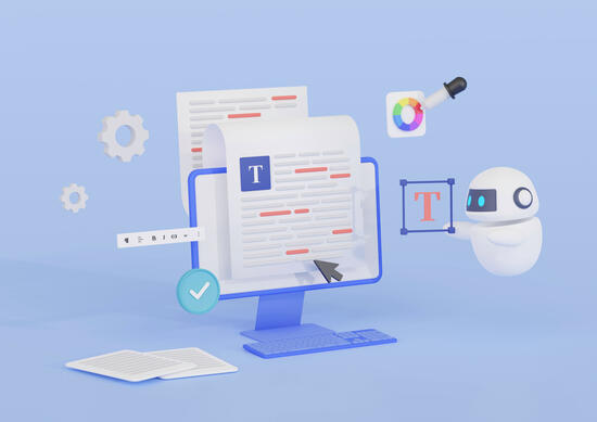 イメージ：eラーニングの教材を作成する方法