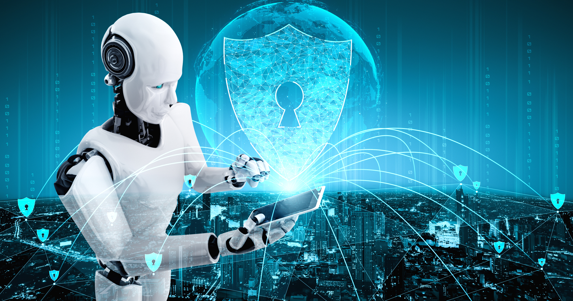 イメージ:AIを搭載したロボットが開発されている