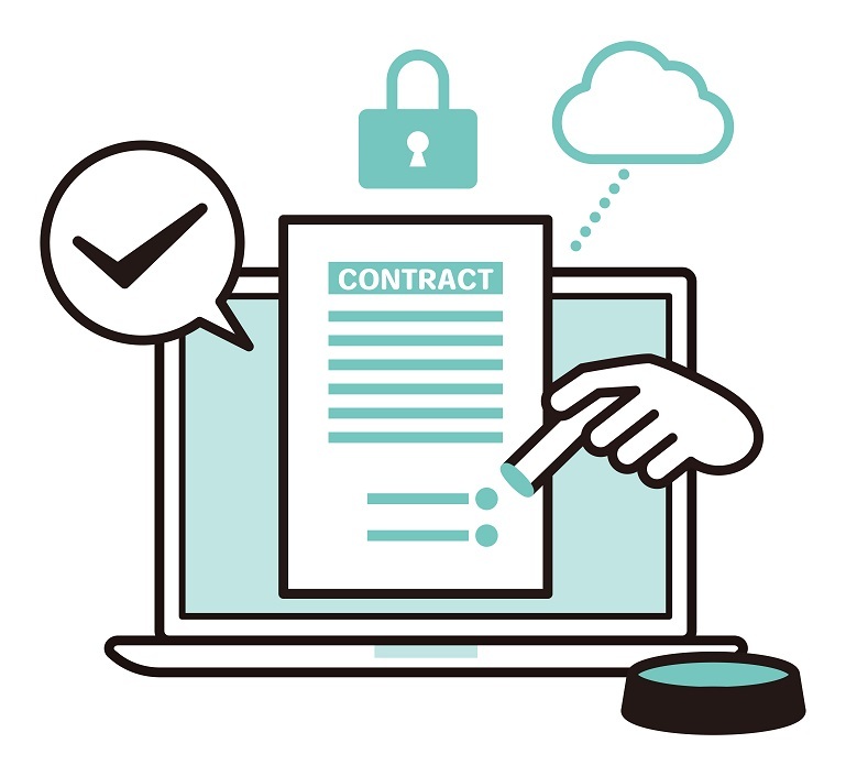 イメージ：電子印鑑の法的根拠｜ビジネスで使えるタイプとメリット・デメリット