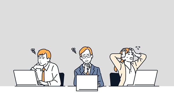 イメージ：勤怠管理を阻む5つの課題