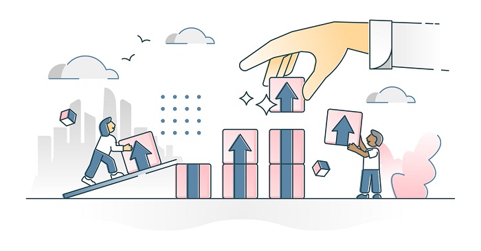 イメージ：自社の改善すべき業務に合ったフレームワークを取り入れよう