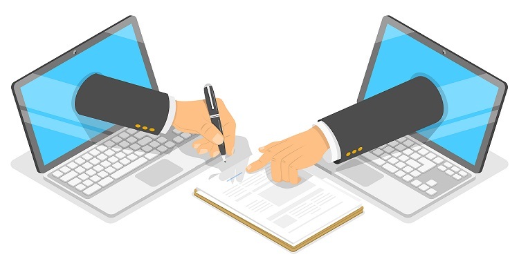 イメージ：電子契約とは何か