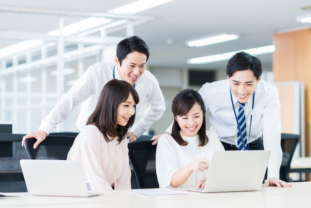 イメージ：領収書を電子保存する4つのメリット 