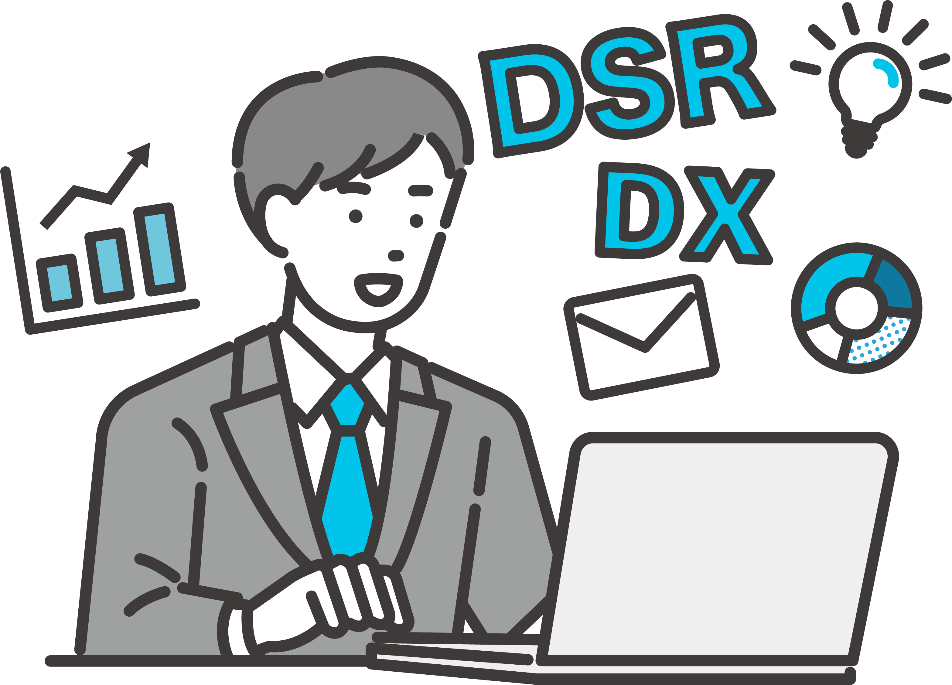 イメージ：DSR（デジタルセールスルーム）とは？ 営業DXを加速させる新しい営業支援ツール