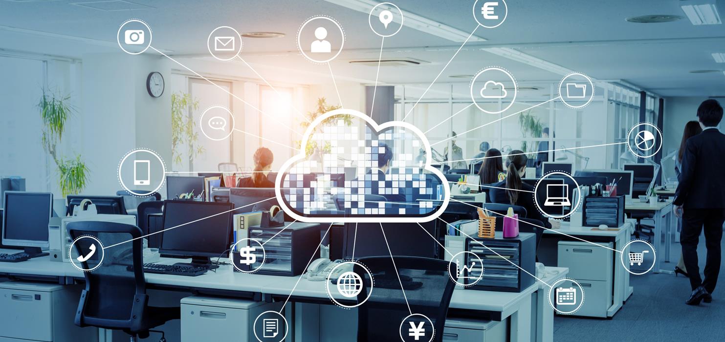 イメージ：電子帳簿保存法への対応にはクラウド型会計システムの導入がおすすめ