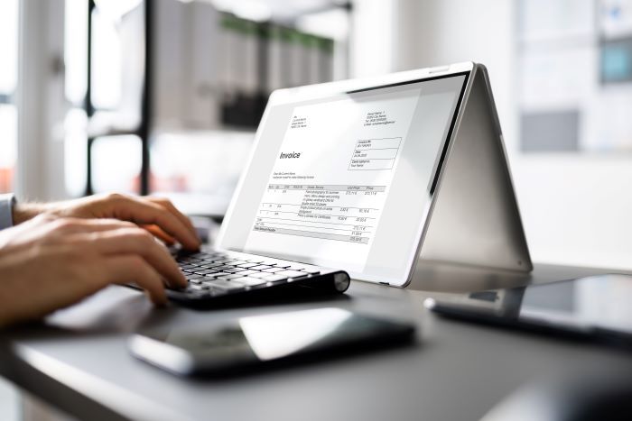 イメージ：電子請求書配信システムを活用するときの注意点