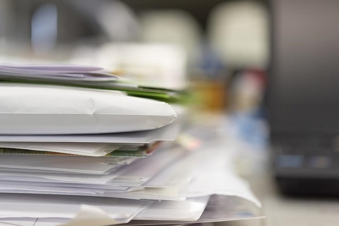 イメージ：ペーパーレス化における現状と課題