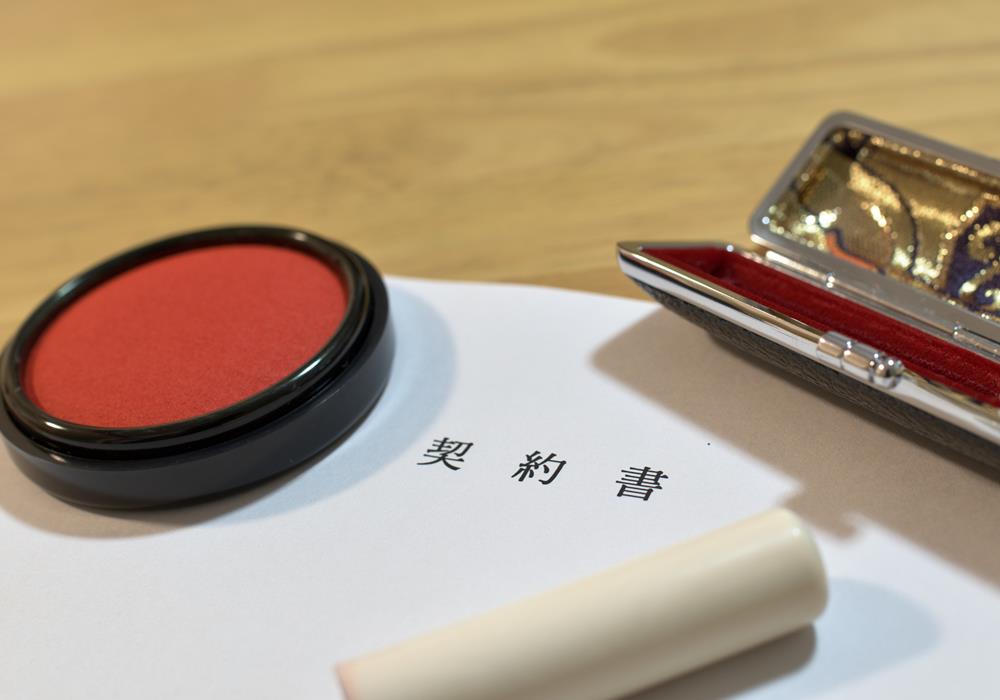 イメージ：不動産賃貸業はインボイス制度に対応した契約書が必要【新規契約の場合】