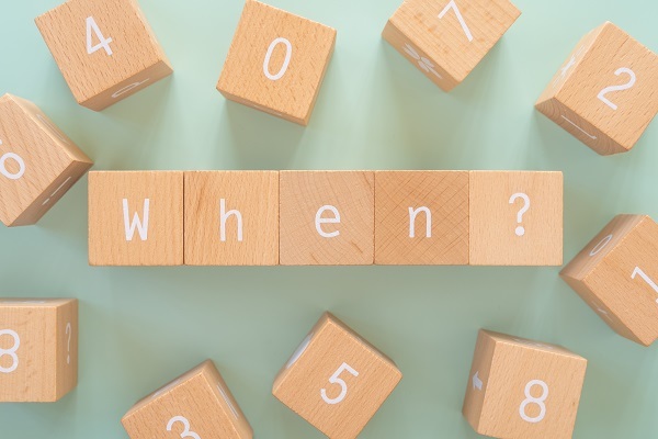 イメージ:請求書発行をする2つのタイミング