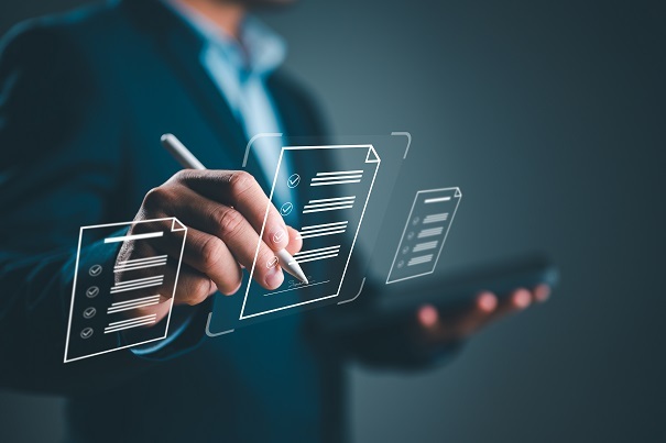 イメージ：電子契約サービスを利用すればリードタイムを短縮できる