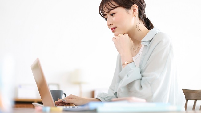 イメージ：ネットを使って効率的な確定申告を！