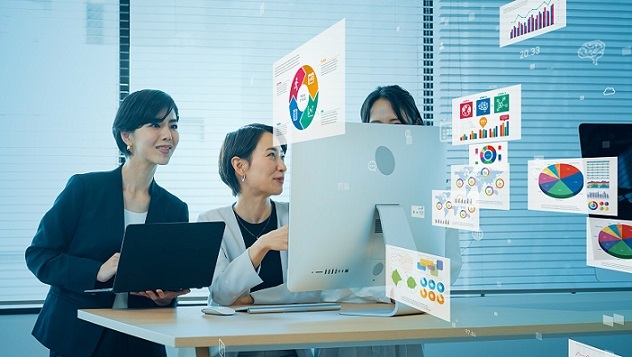 イメージ：「おまかせ はたラクサポート」で確定申告を簡単に！