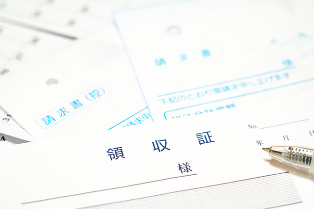 イメージ：領収書も適格請求書として利用できる
