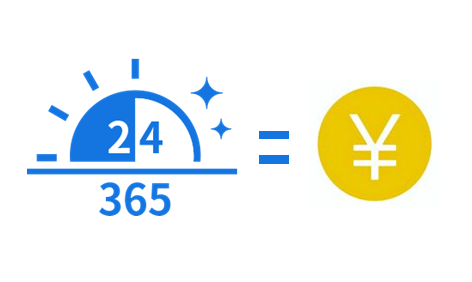 イメージ：卓上機械を24時間・365日使い続けるとどうなる？