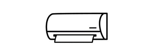 イメージ：エアコン・扇風機・送風機の違い