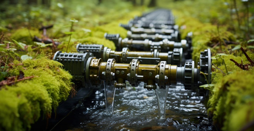 イメージ:水道で水力発電できるのか?