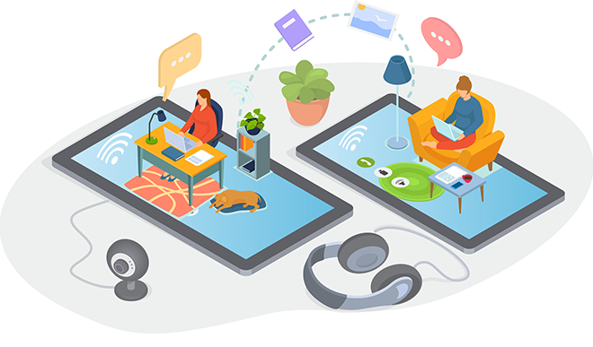 イメージ：ネットワーク構成図で複雑な通信環境を視覚化しよう