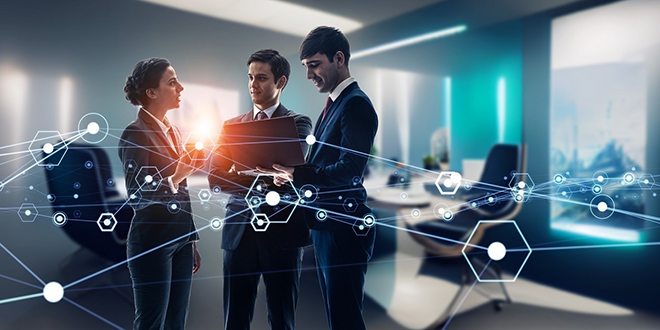 イメージ：社内LAN構築事業者を選ぶ際の3つのポイント