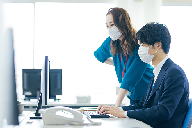 イメージ：ウイルスに感染したときの対処方法