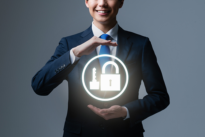 イメージ：高度化したサイバー攻撃にはセキュリティを併用しよう！