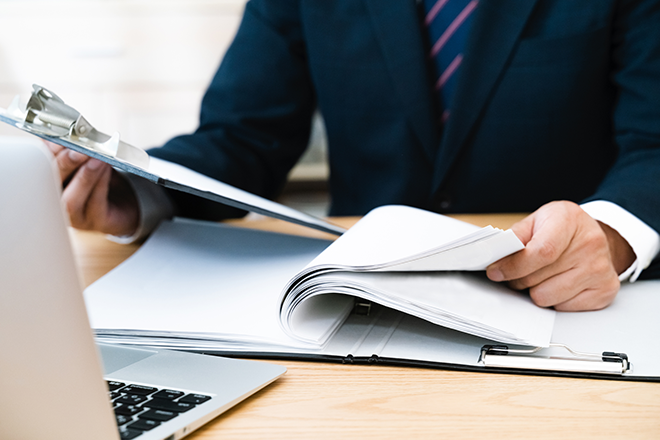 イメージ：情報漏えいが発生する4つの原因