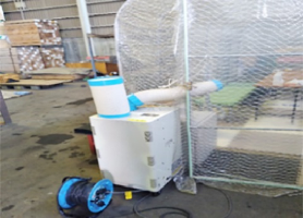 イメージ:休憩場所の確保(スポットクーラー)