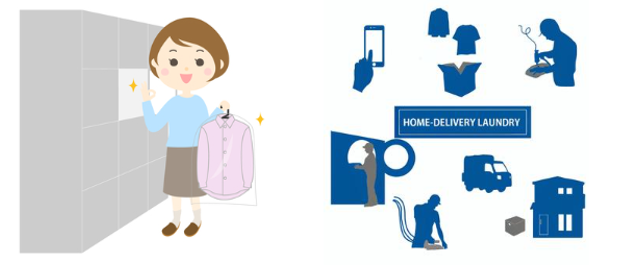 イメージ：ネットに接続された宅配ボックスは 人気が高い