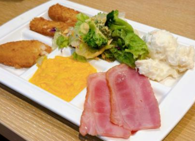 イメージ:朝食つきビジネスホテル。会社の経費でお得に活用