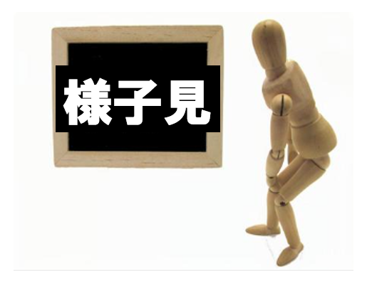 イメージ：うちみたいな会社はまだまだ 「まわりがやってから」