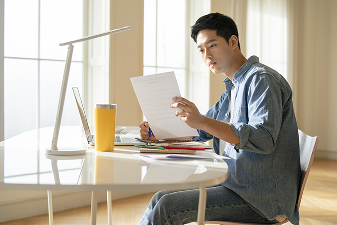 イメージ：テレワークによる労働環境の変化