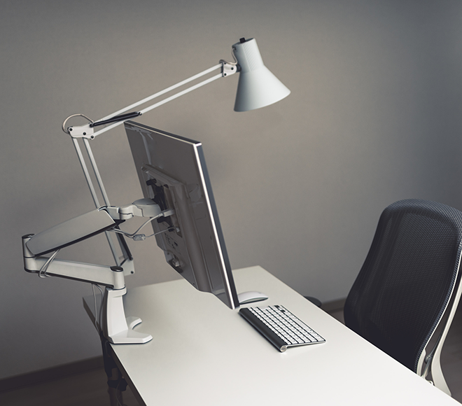 イメージ：モニターアーム