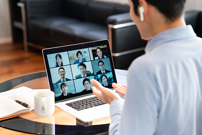 イメージ：テレワーク実施の際に企業側が用意しておくもの4選