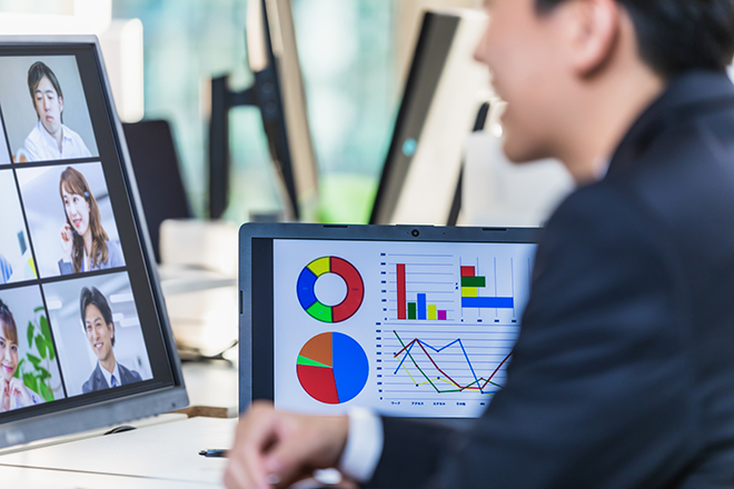 イメージ：テレワークで使える監視ツール