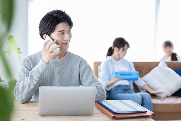 イメージ：テレワークで生産性はどう変化するか