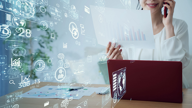 イメージ：テレワーク・リモートワーク導入のポイント5つ