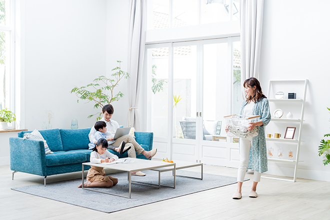 イメージ：在宅勤務のメリット4選