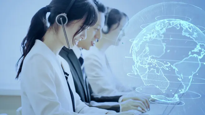 イメージ：NTT東日本「ひかりクラウド電話」は固定電話を使わずにビジネスフォンの機能を実現できる