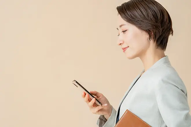 イメージ:個人携帯を業務に利用するメリット
