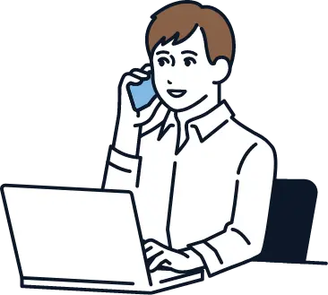 デモをする女性のイラスト
