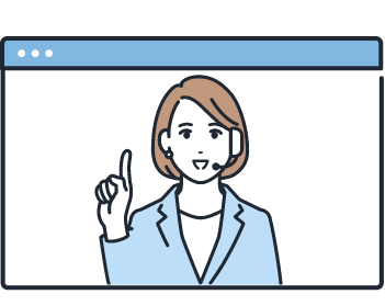 デモをする女性のイラスト