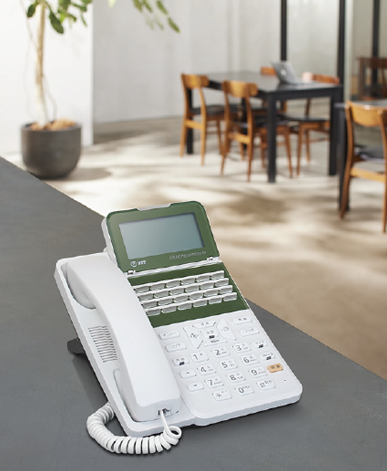 ビジネスを円滑にする サスティナブルなビジネスフォン