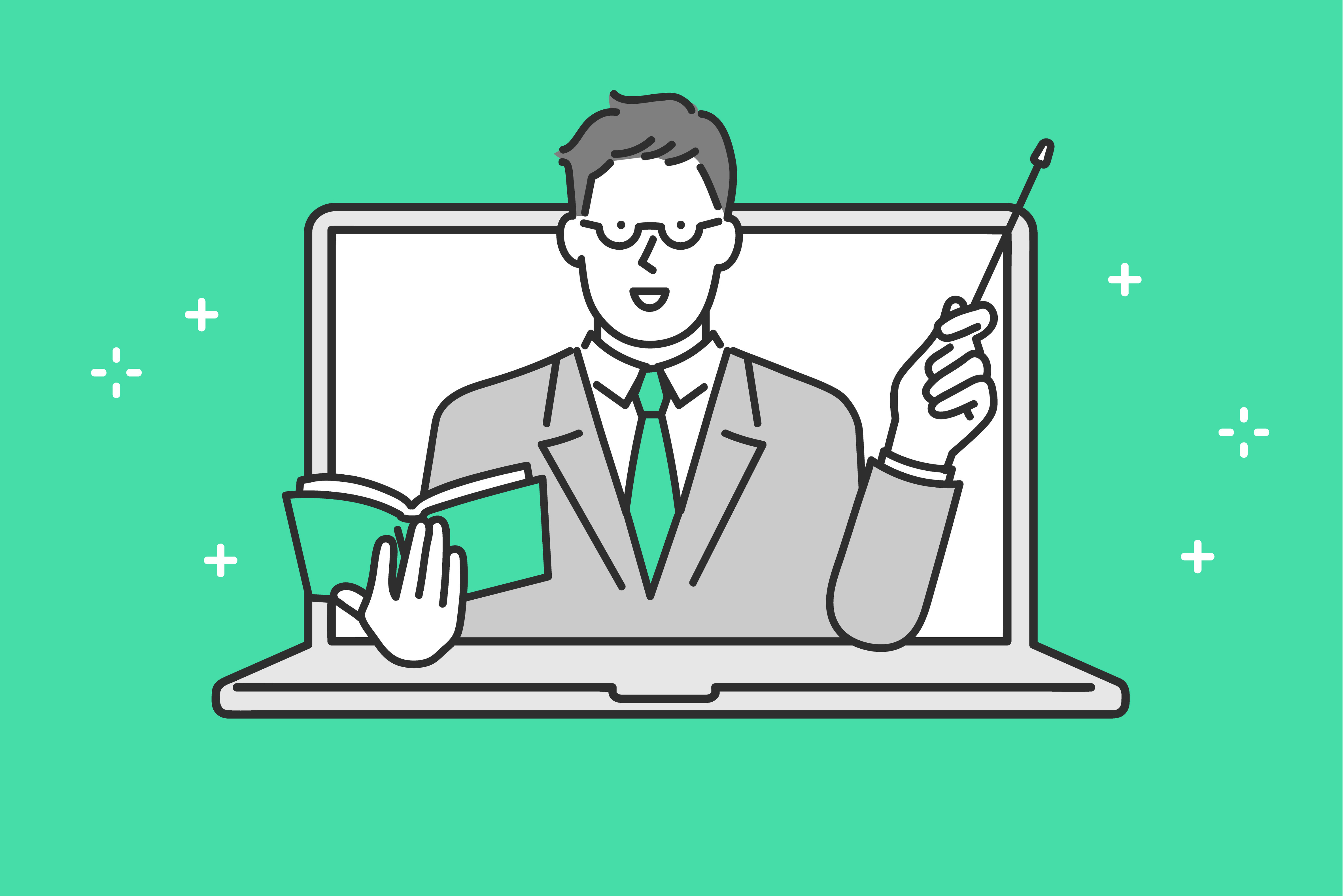 イメージ：導入ステップが分かる！はじめてのeラーニング研修