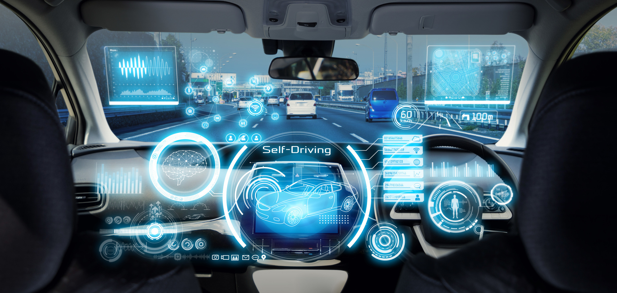 自動運転を実現する8つの技術！5つのレベル分けや市場動向について解説