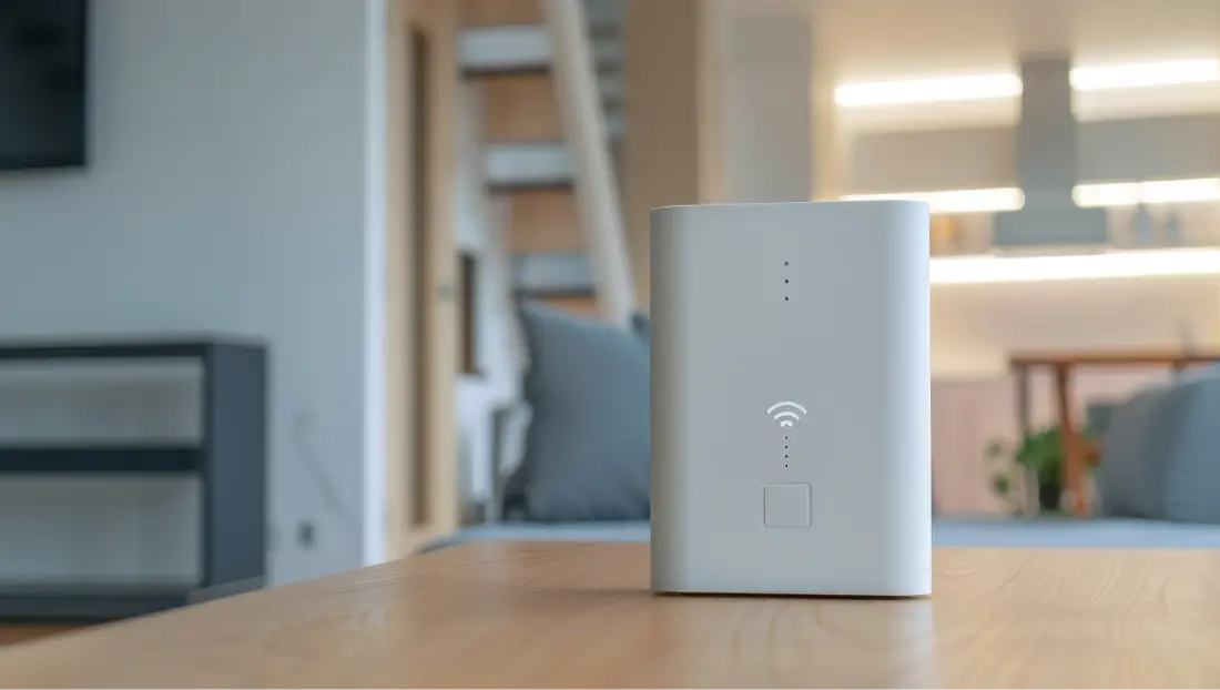 イメージ：工事不要の置き型Wi-Fi