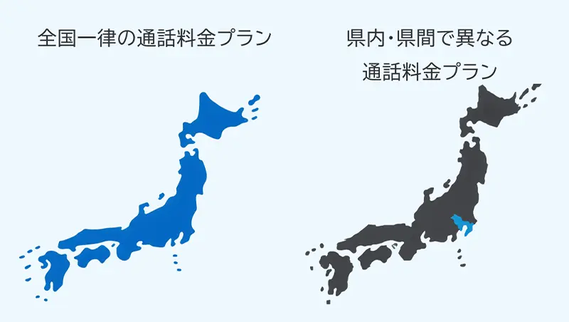 イメージ：選べる通話料金プラン