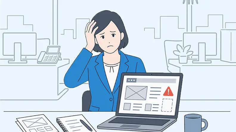 イメージ：何からはじめていいかわからない