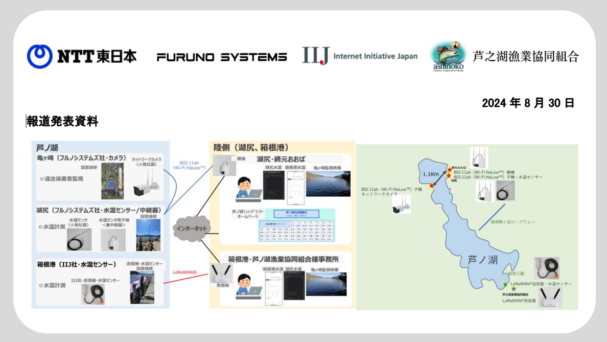 湖での監視カメライメージ