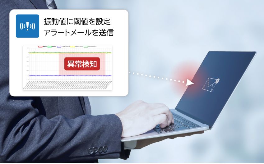 パソコンで状況を確認